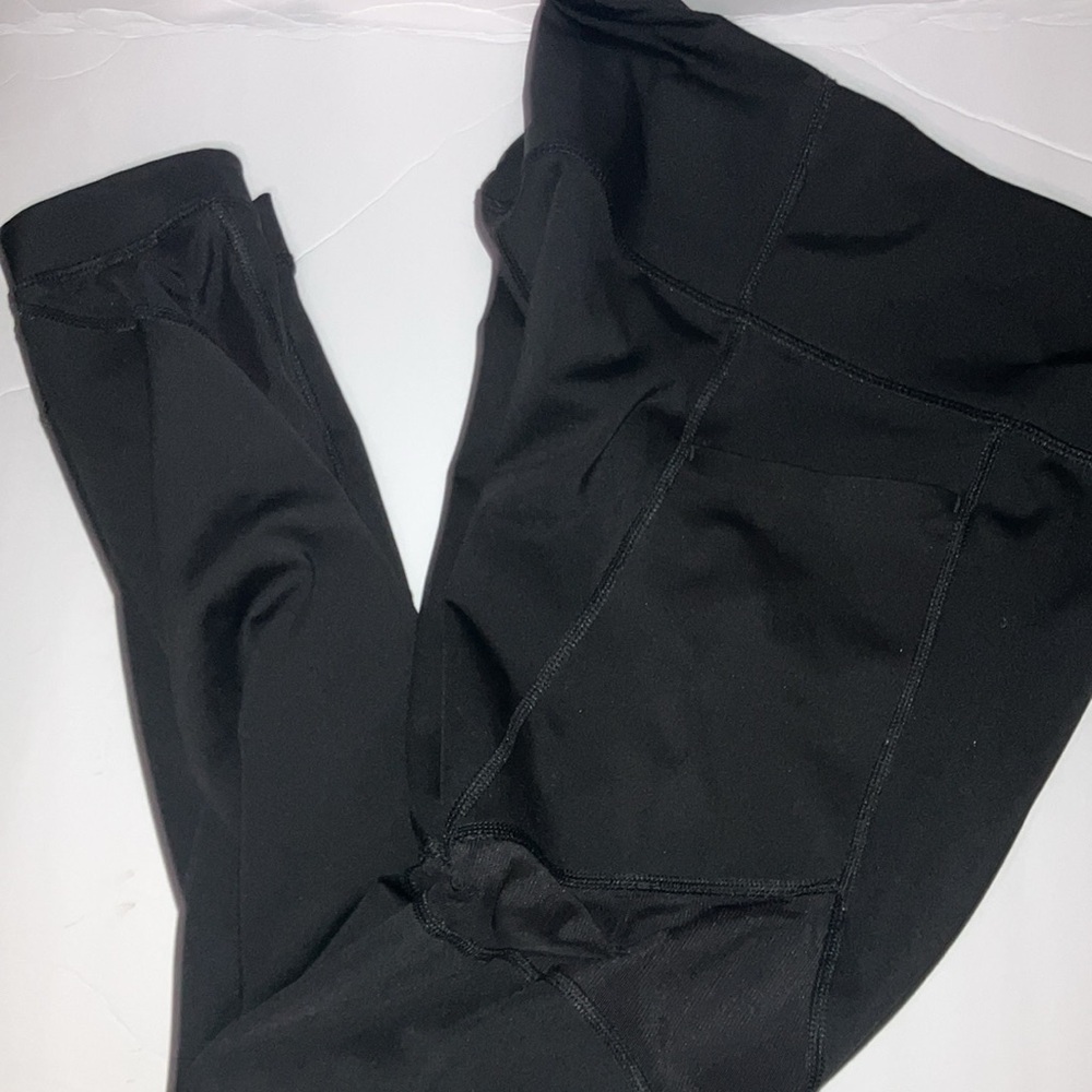 Merab & Mark Black Compression Ankle Leggings